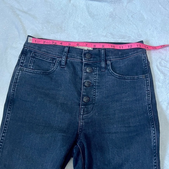 Madewell Black 10" High-Rise Skinny - Size 27 - Picture 10 of 12